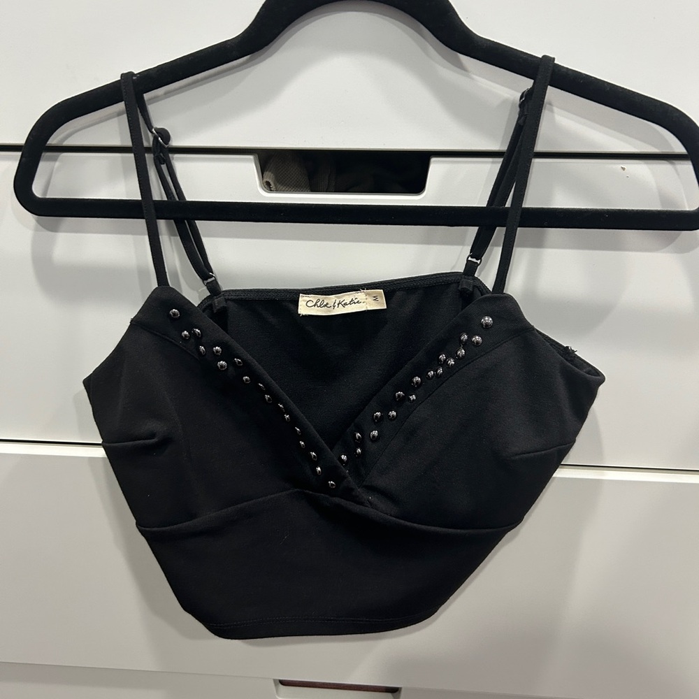 Chloe and Katie Black Top